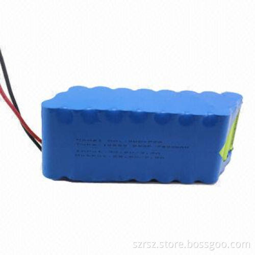 Lithium-ion batteries, 28.8V, 7,800mAh battery pack